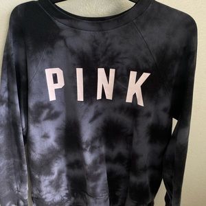 pink victoria’s secret sweatshirt